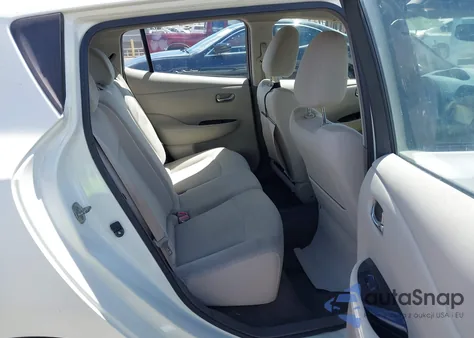 2012 Nissan Leaf Sl z USA, uszkodzony, nr VIN JN1AZ0CP1CT023361